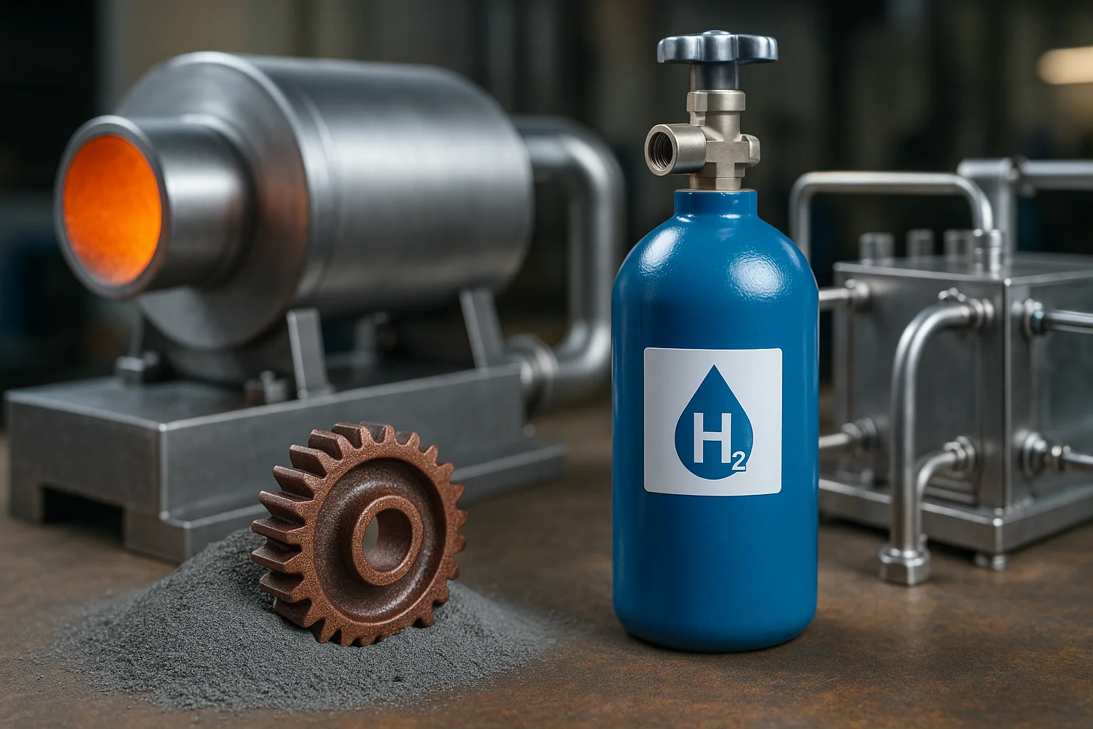Hydrogen in Powder Metallurgy
