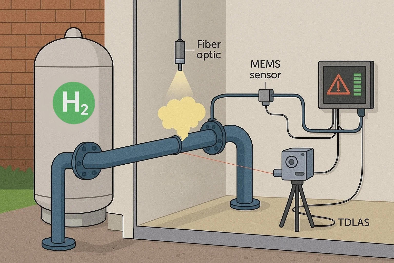 Hydrogen Leak Detection